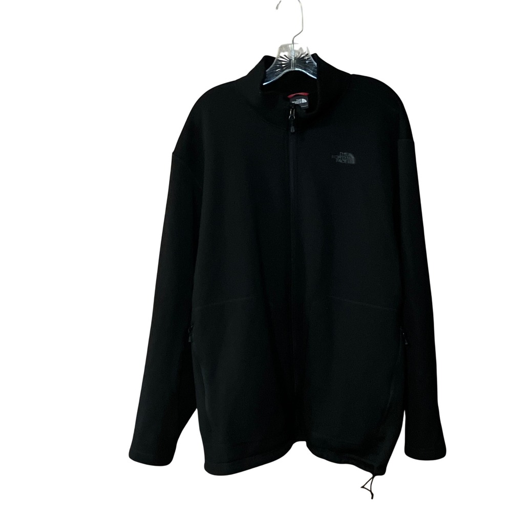 The North Face Fleece Jacket Mens XXL Black Full Zip Mock Neck Logo
Gorpcore